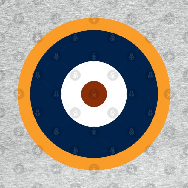 RAF Roundel Type A2 (WW2 Era) by Lyvershop